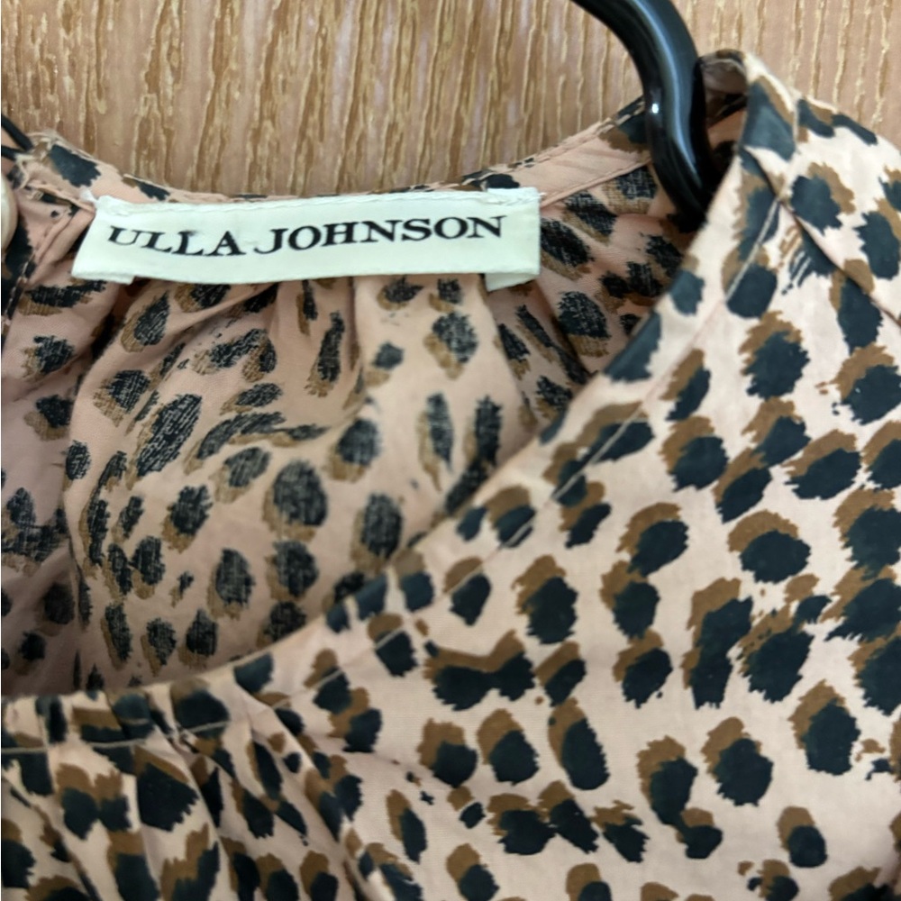 Ulla Johnson leopard print-free shipping - Picture 3 of 6